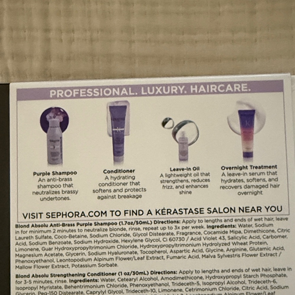 Kérastase Blond Absolu Hair Care Set - Picture 2 of 2